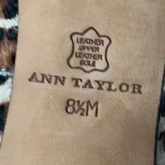 Ann Taylor - Leppard Heels - 8.5 - Picture 8 of 8